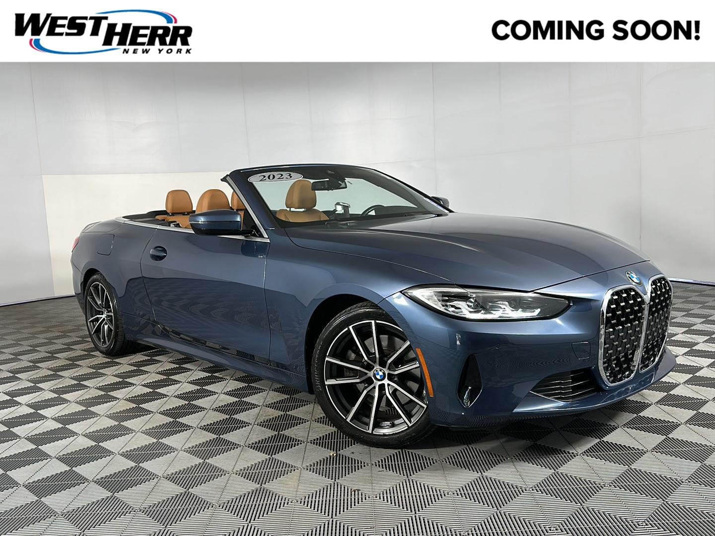 Used 2023 Arctic Race Blue Metallic BMW 430i image 1