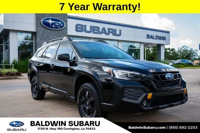 Certified Used 2024 Crystal Black Silica Subaru Wilderness image 1