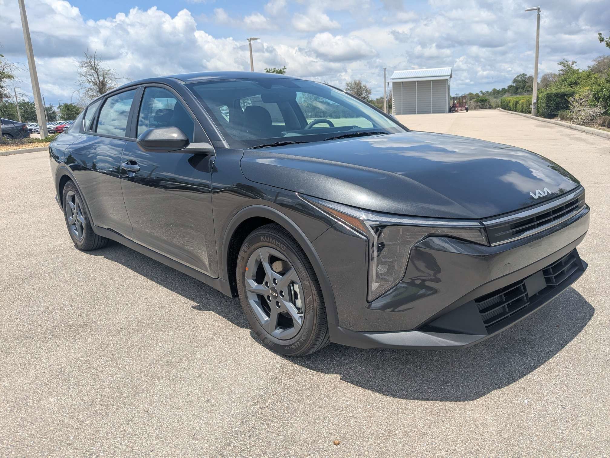 New 2026 Interstellar Gray Kia LXS image 2