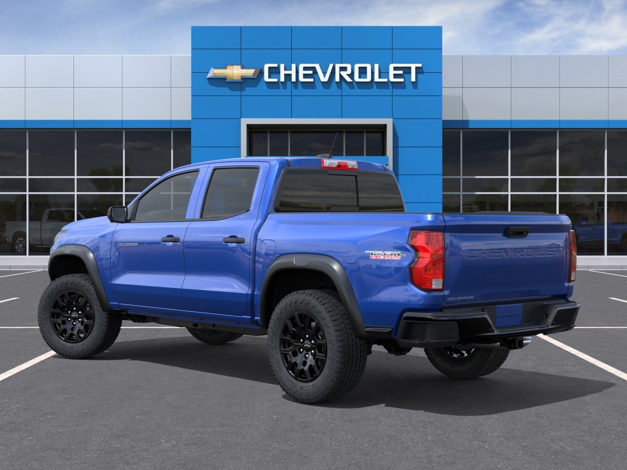 New 2026 Reef Blue Metallic Chevrolet Trail Boss image 3