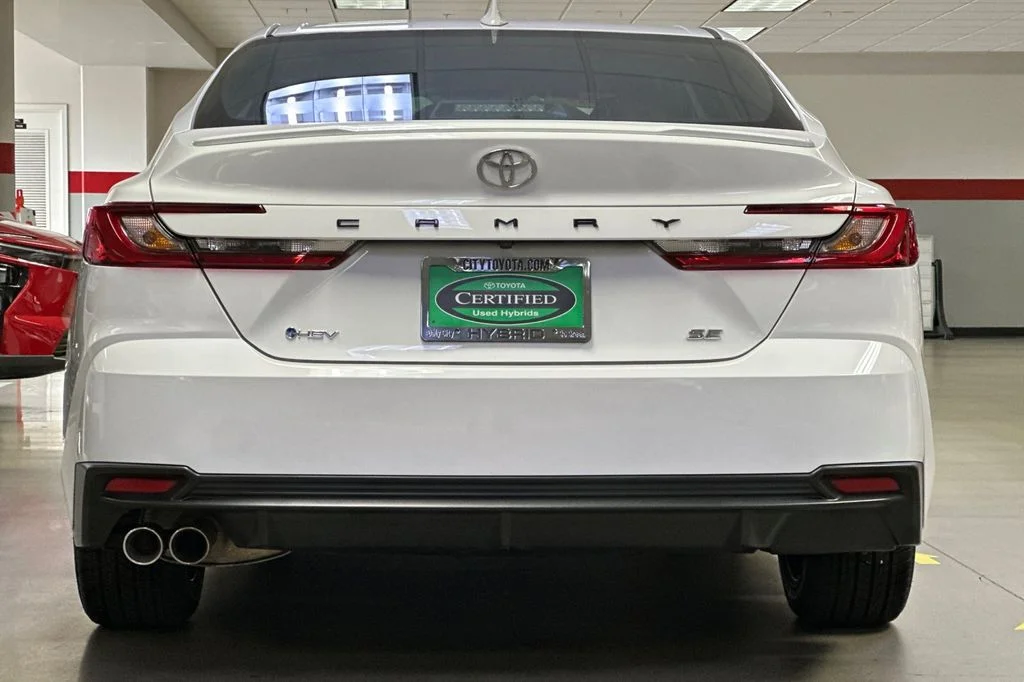 Certified Used 2025 White Toyota SE image 5
