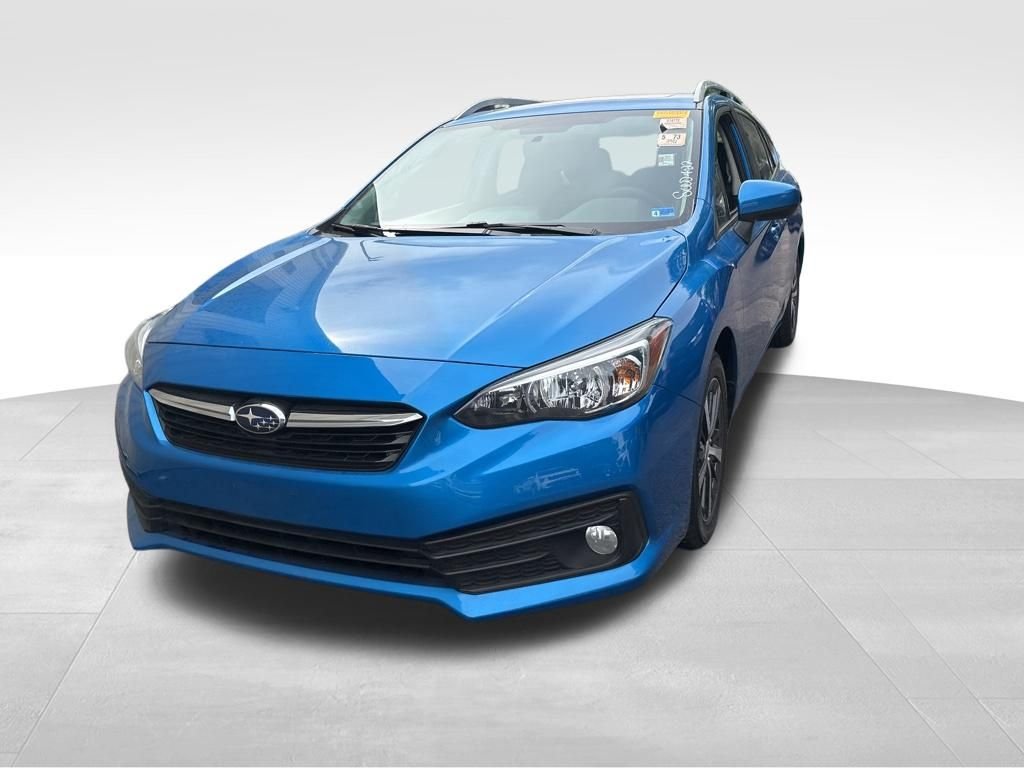Used 2021 Blue Subaru Premium image 4