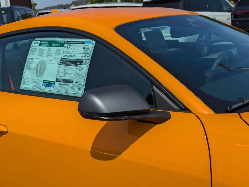 New 2026 Orange Fury Metallic Tri-coat Ford Dark Horse image 12