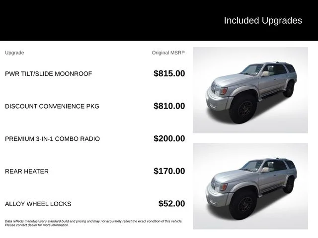 Used 2001 Silver Toyota Limited image 5