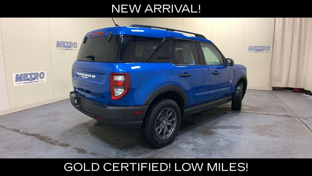 Certified Used 2022 Blue Metallic Ford Big Bend image 3