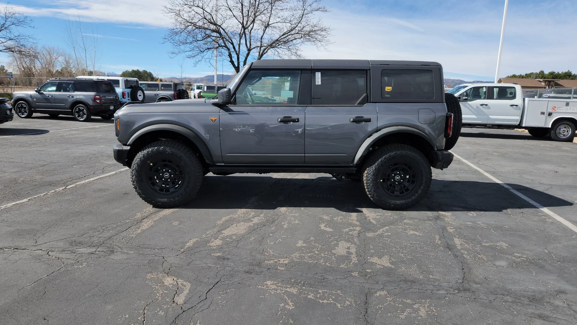 New 2026 Carbonized Gray Metallic Ford Badlands image 6