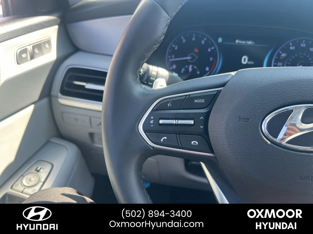 Used 2020 Hyper White Hyundai SEL image 7