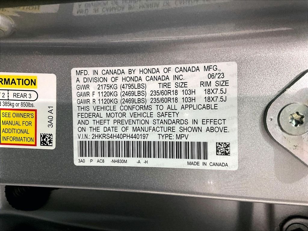 Used 2023 Gray Honda EX image 34