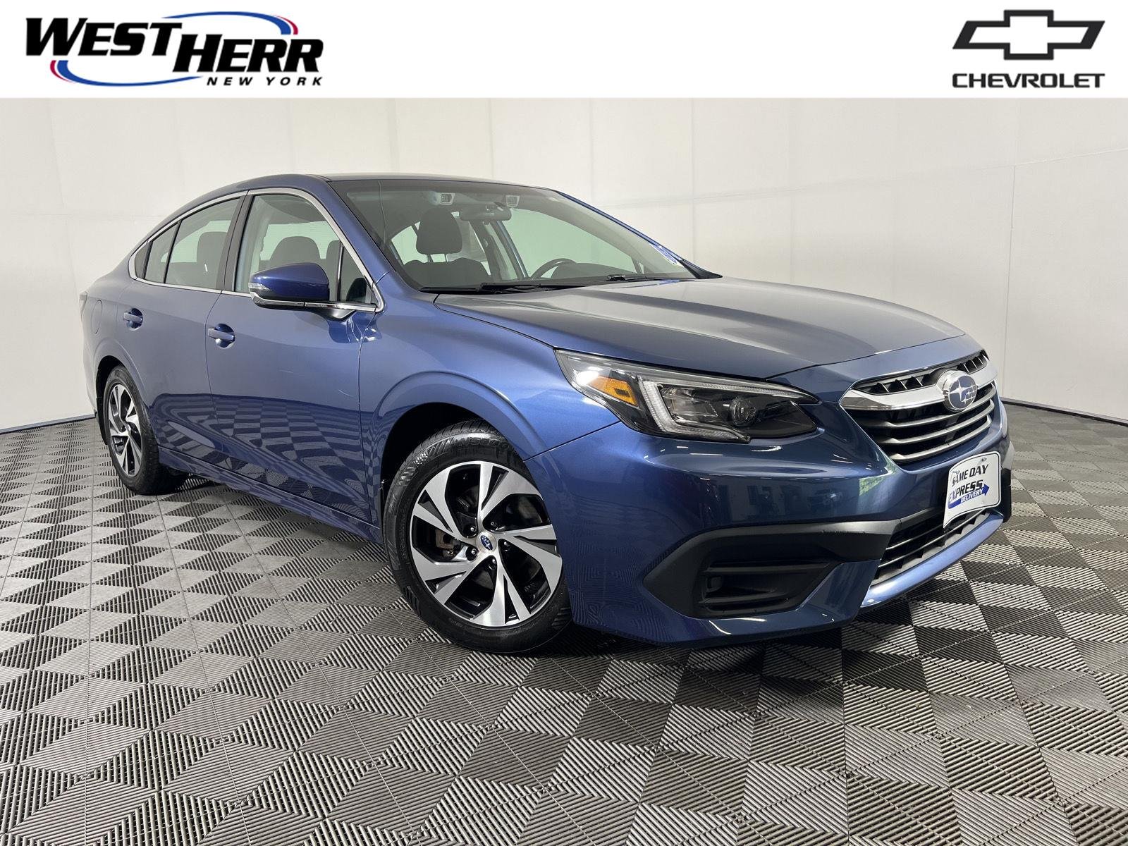 Used 2021 Abyss Blue Pearl Subaru Premium image 1