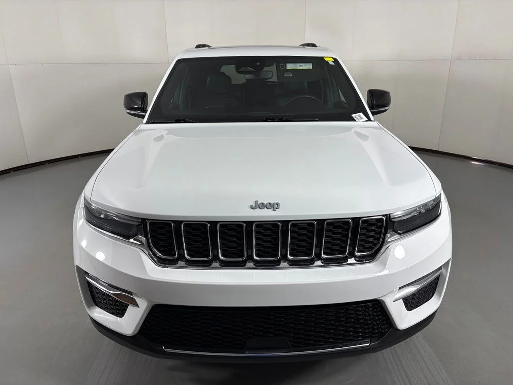 Used 2024 Bright White Clearcoat Jeep 4xe image 3