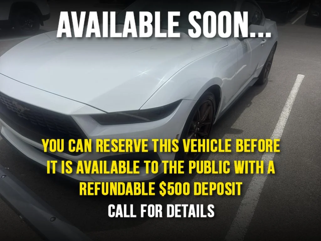 Used 2025 OXFORD WHITE Ford EcoBoost Premium image 1