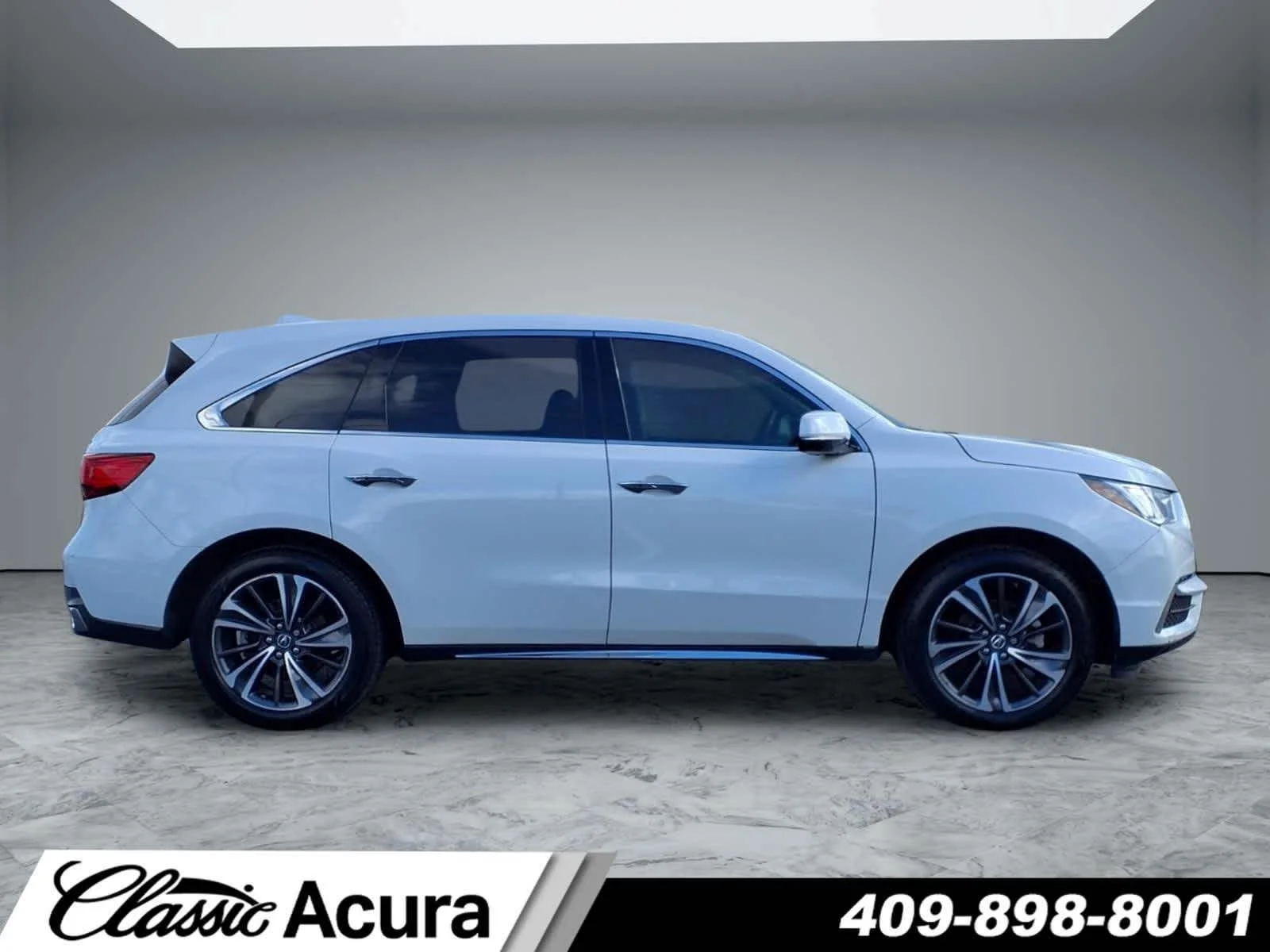 Used 2020 Platinum White Pearl Acura w/Technology Pkg image 8