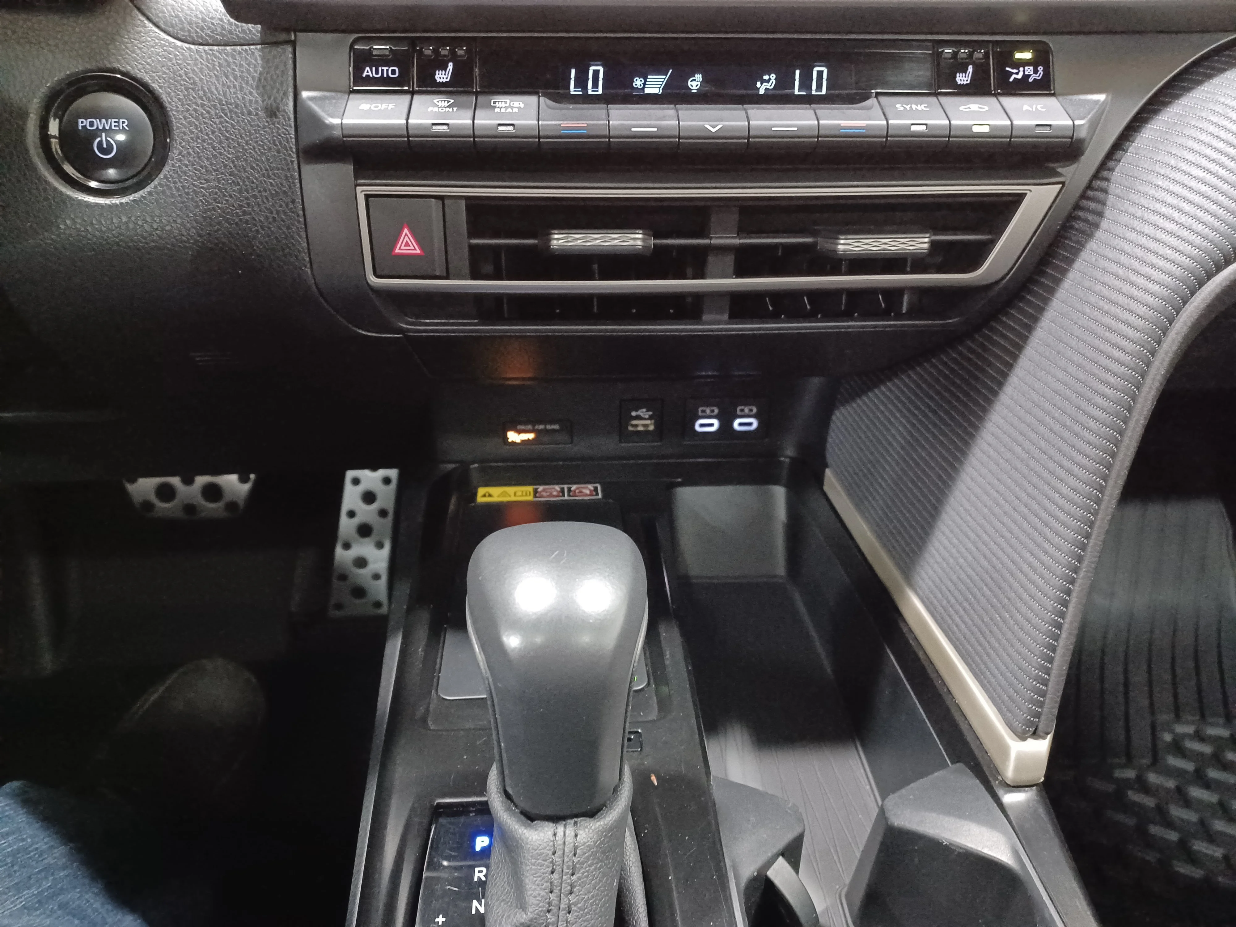 Certified Used 2025 Midnight Black Metallic Toyota SE Hybrid AWD*Great on Fuel! | Adaptive Cruise | Htd Leather | Sunroof | Htd Wheel | Lane Keeping image 19