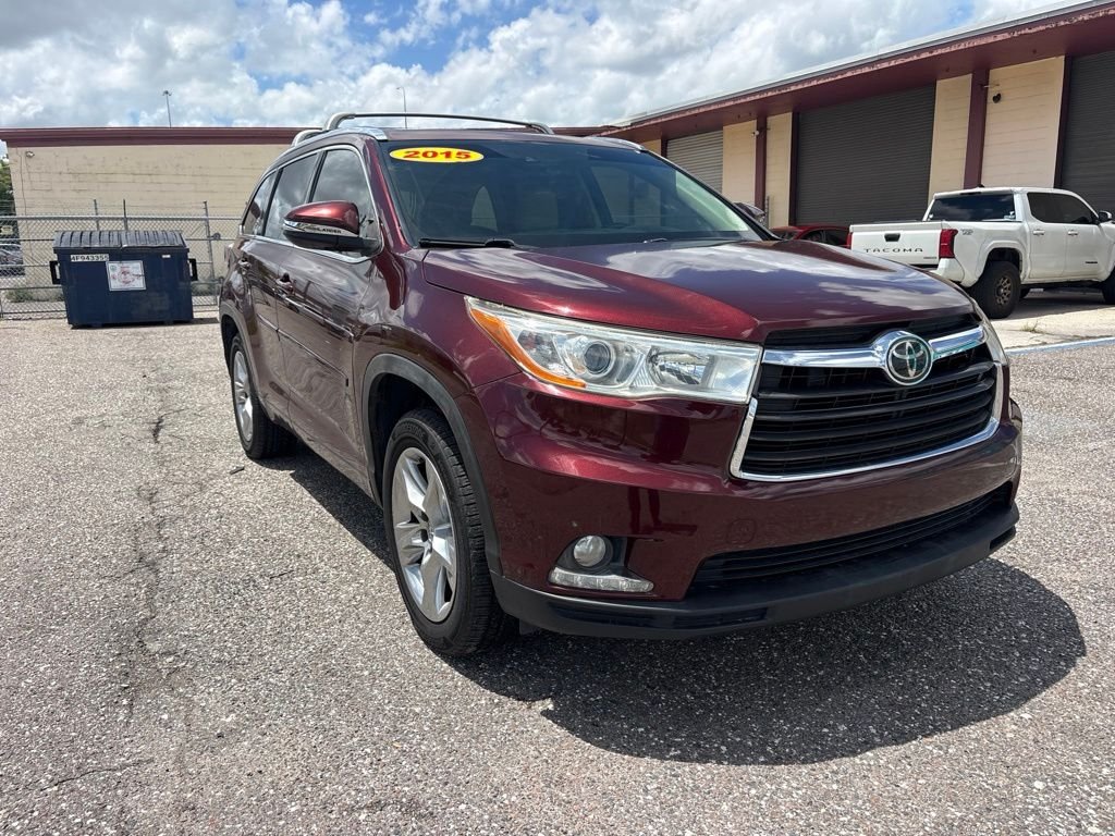 Used 2015 Red Toyota Limited Platinum V6 image 1