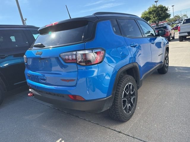 Used 2025 Blue Jeep Trailhawk image 4