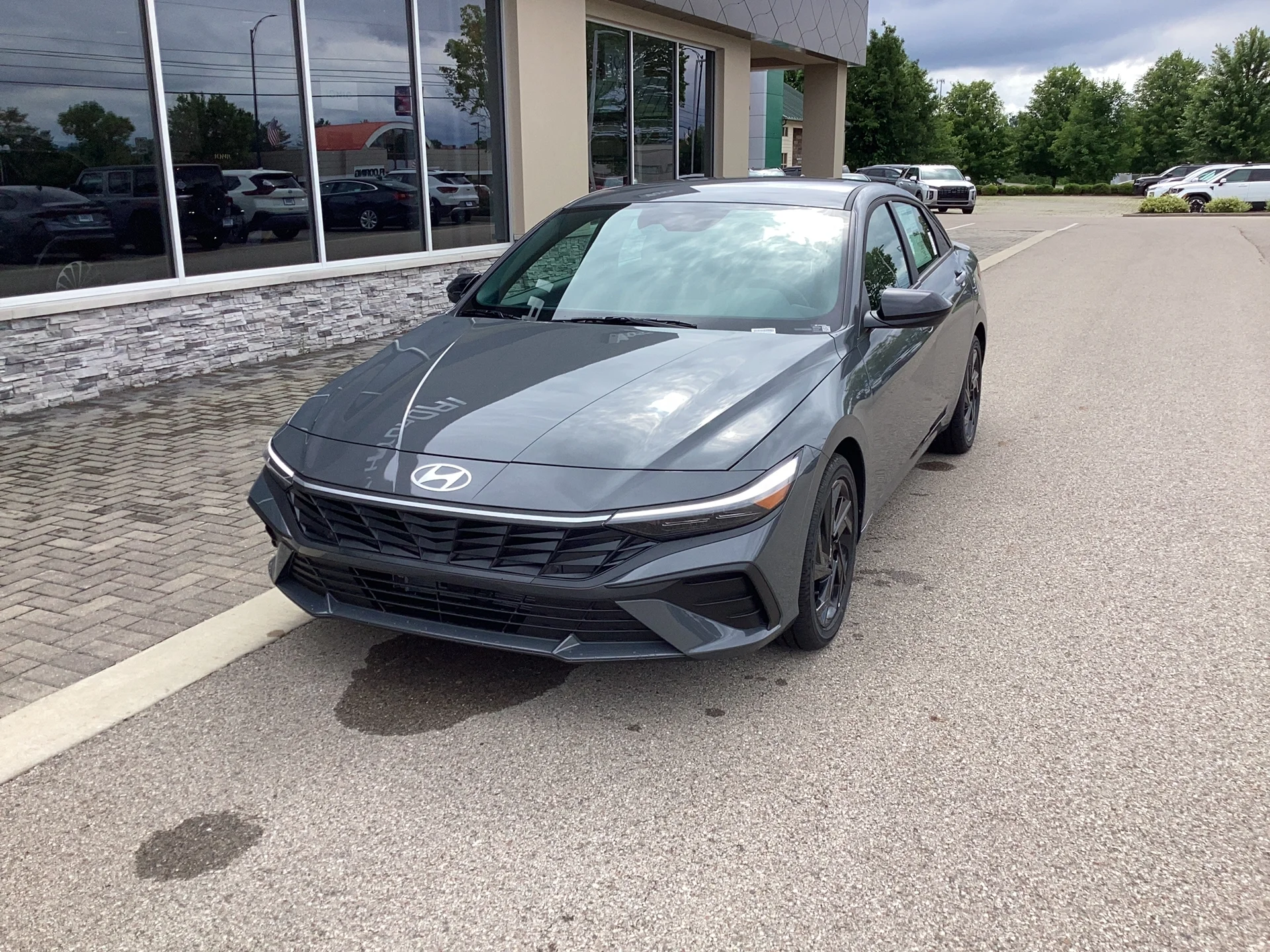 New 2026 Ecotronic Gray Pearl Hyundai SEL Sport image 1