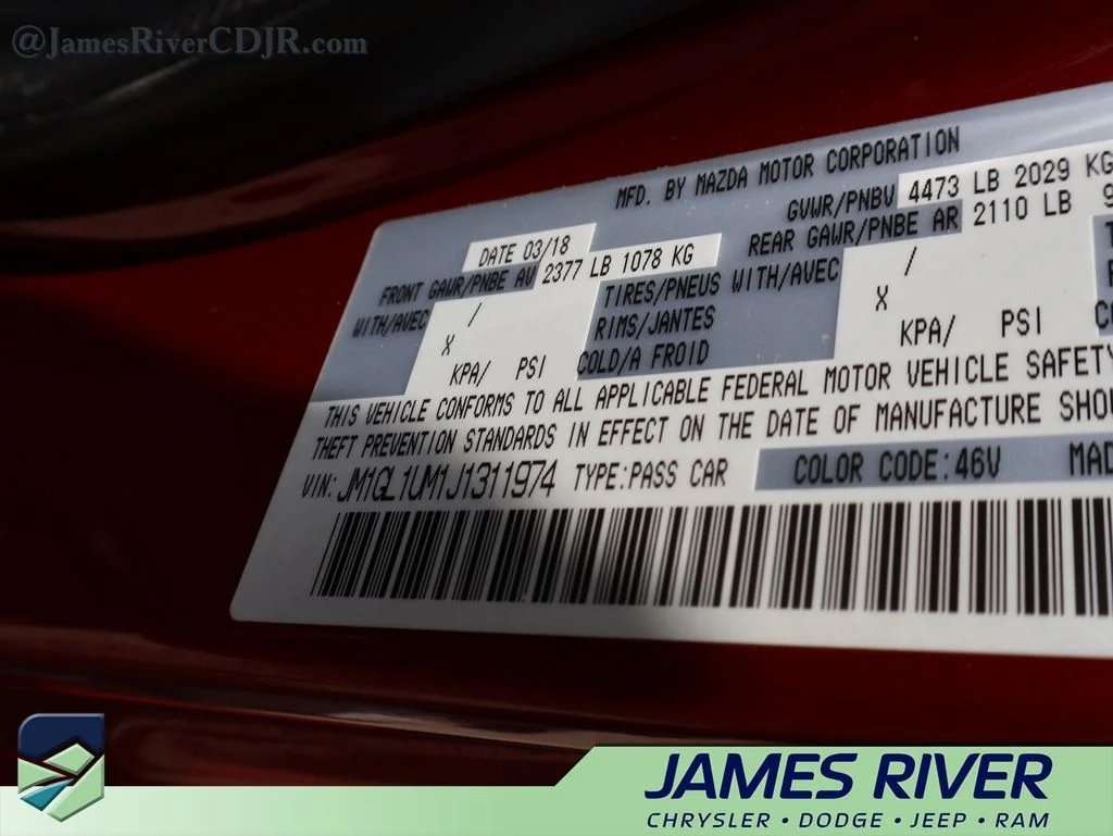 Used 2018 Red Mazda Sport image 38