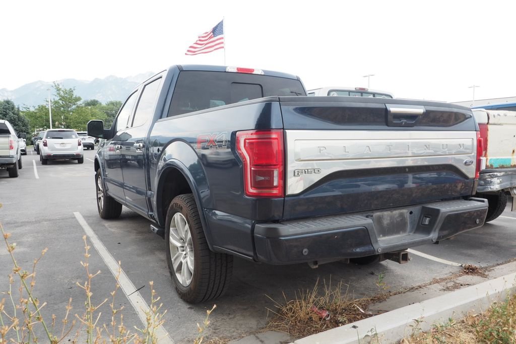 Used 2016 Blue Ford Platinum image 4