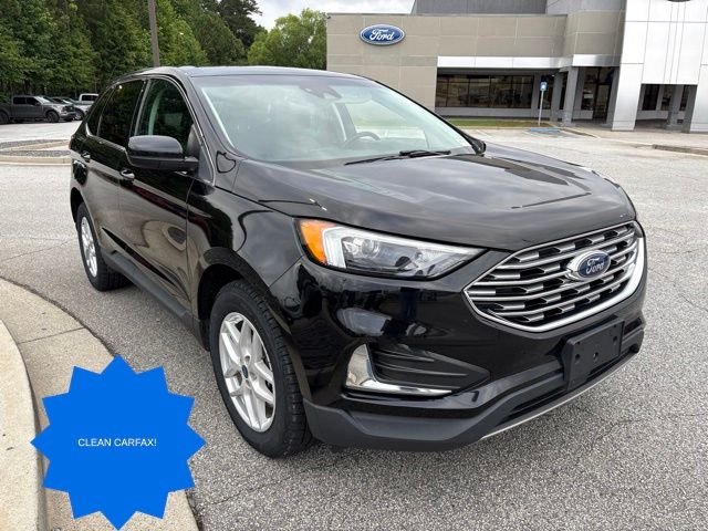 Certified Used 2022 Agate Black Metallic Ford SEL image 2