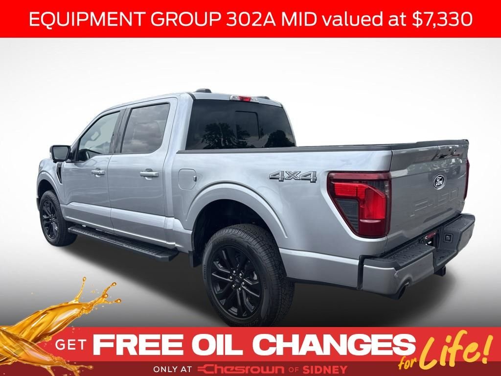 New 2026 Iconic Silver Metallic Ford XLT image 3