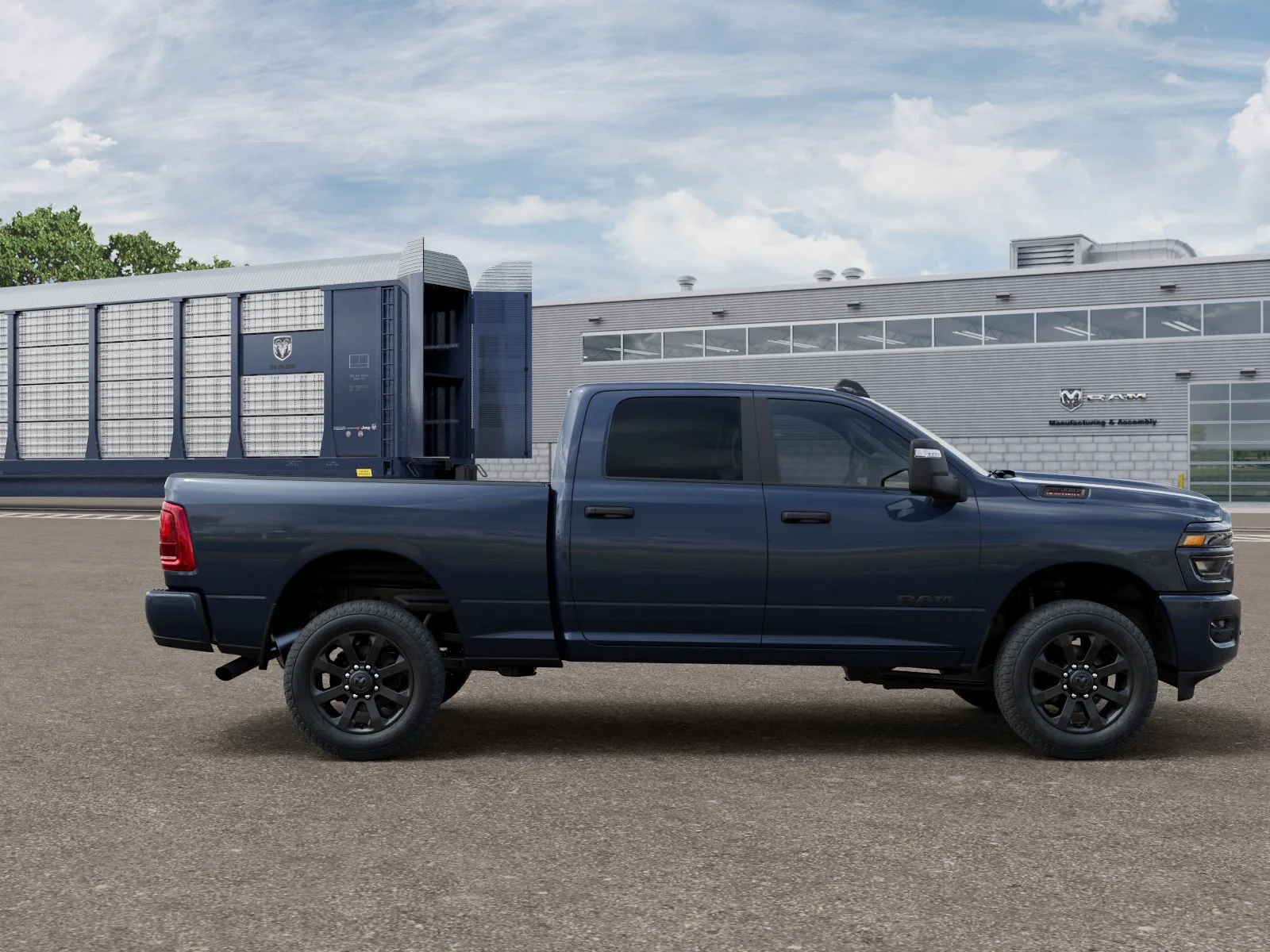 New 2026 Forged Blue Metallic Exterior Paint RAM Big Horn image 21