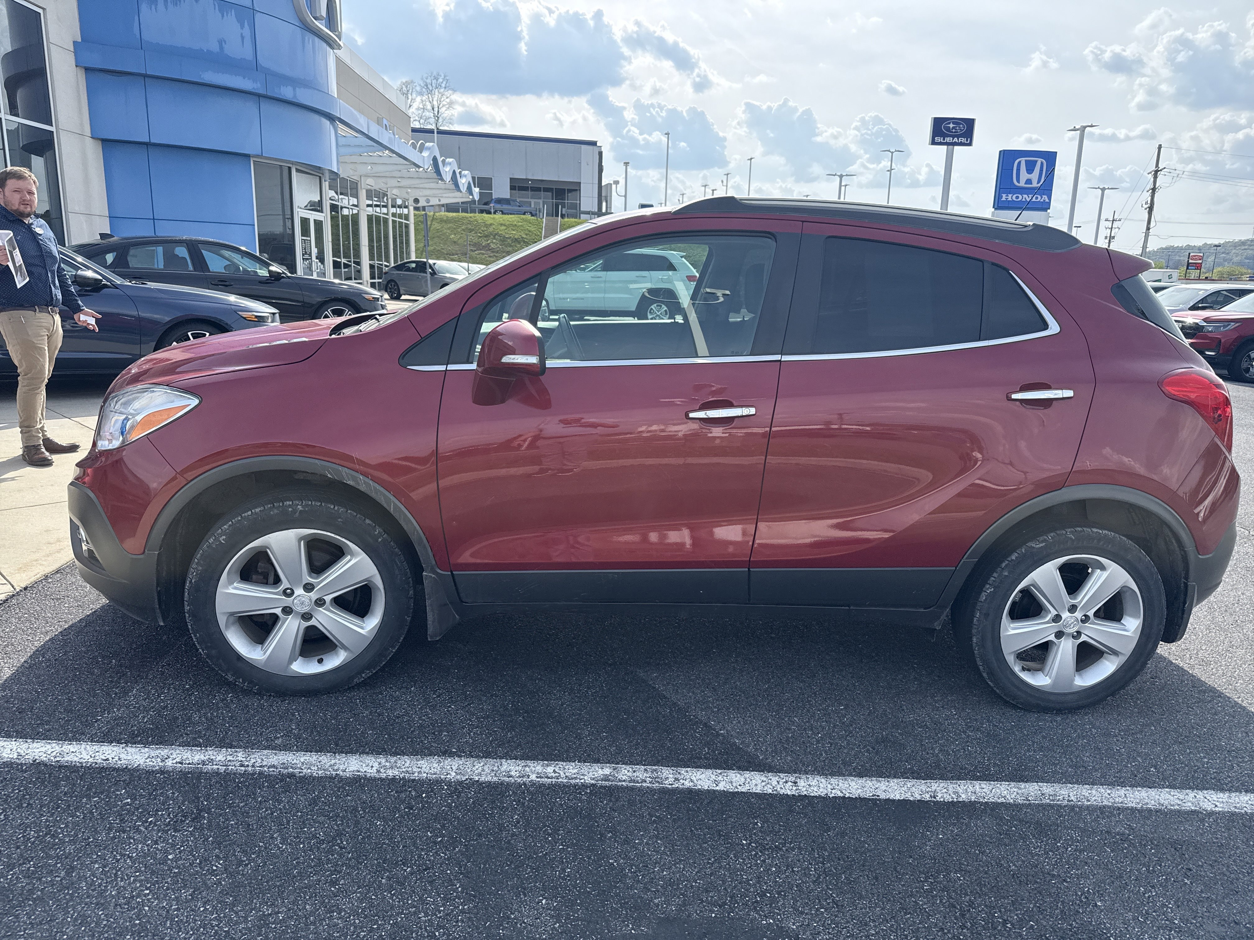 Used 2016 Buick Encore Convenience with VIN KL4CJFSB3GB670209 for sale in Indiana, PA