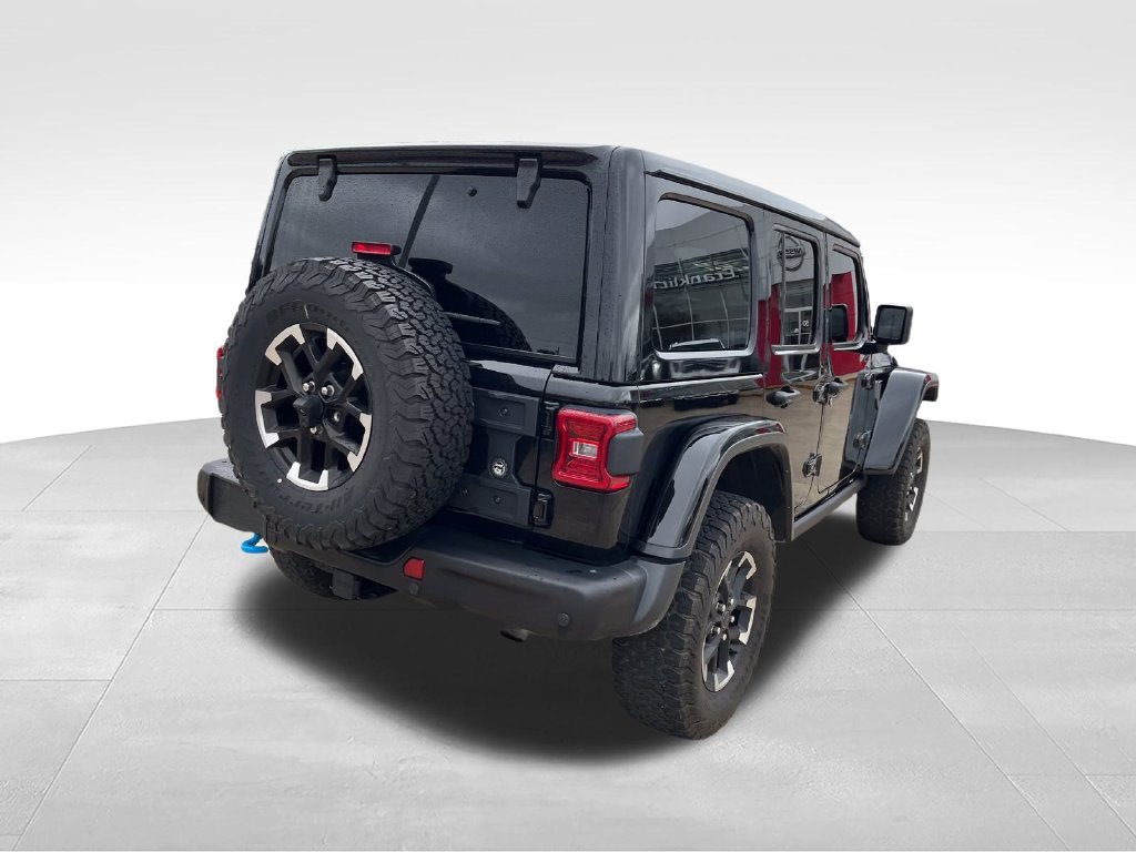 Used 2024 Black Jeep Rubicon 4xe image 5