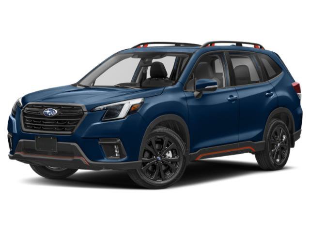 Used 2022 Dark Blue Pearl Subaru Sport image 1