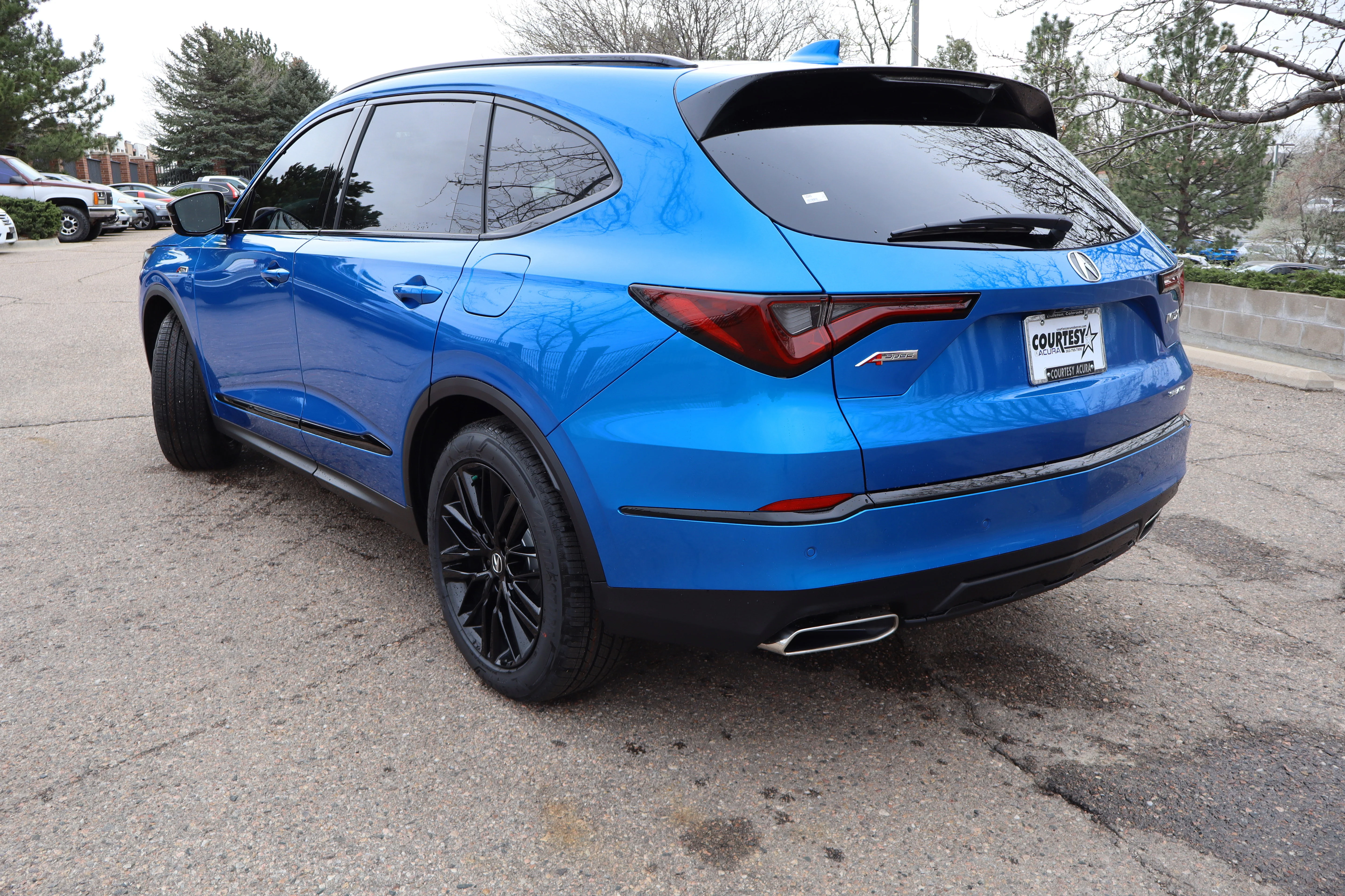 New 2026 Double Apex Blue Pearl Acura w/A-Spec Advance Package image 4
