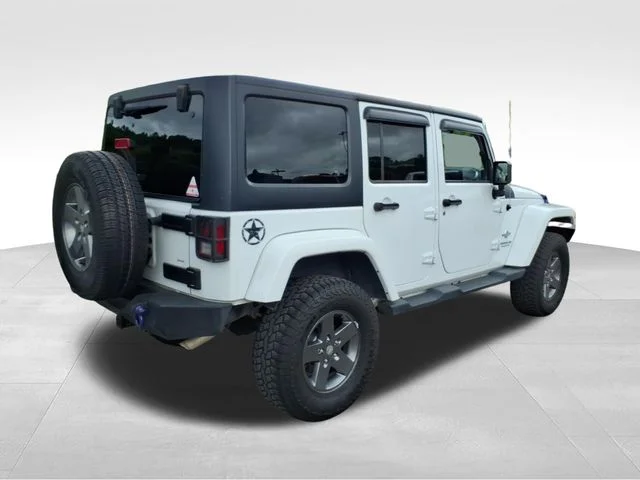 Used 2015 White Jeep Unlimited Sport image 13