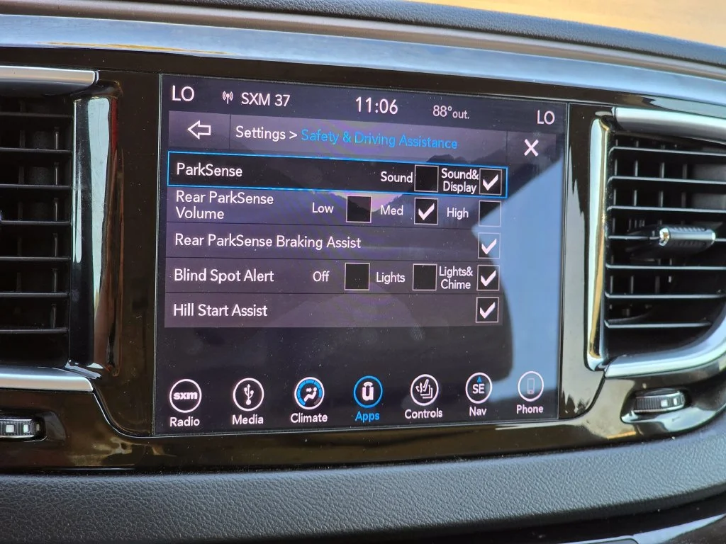 Used 2018 Blue Chrysler Touring L Plus image 43