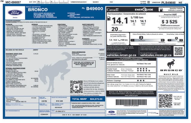 Used 2023 Gray Ford Wildtrak image 42