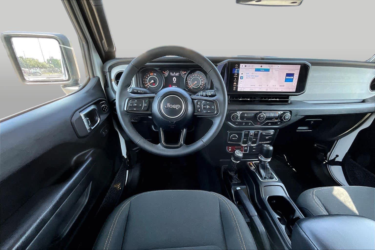 Used 2025 Bright White Clearcoat Jeep Willys image 6