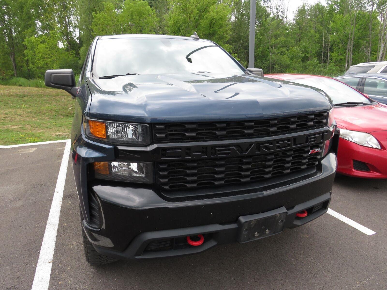 Used 2020 Northsky Blue Metallic Chevrolet Custom Trail Boss image 4