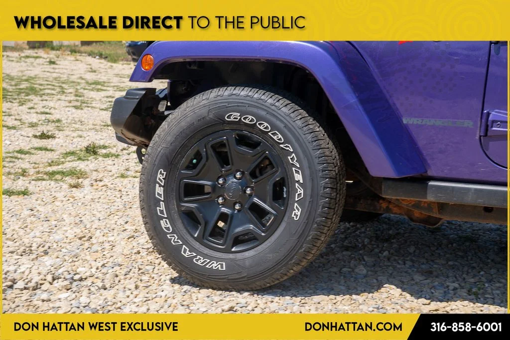 Used 2016 Purple Jeep Unlimited Sahara image 27