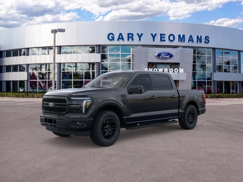 New 2026 Agate Black Metallic Ford Lariat® image 1