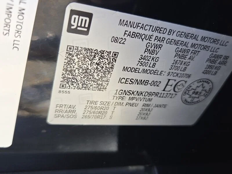 Used 2023 Black Chevrolet LT image 7