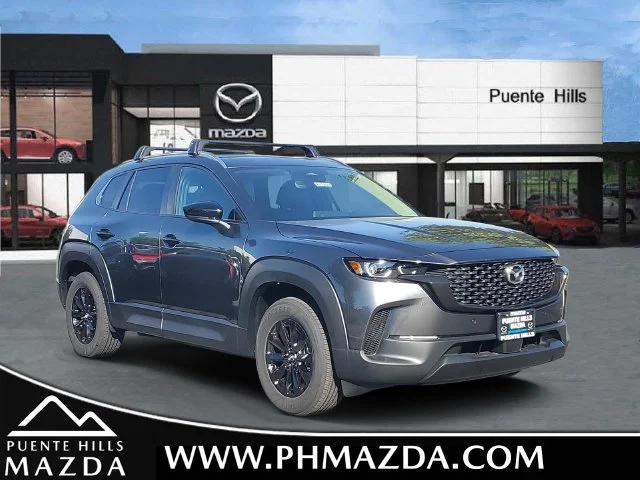 New 2026 Machine Gray Metallic Mazda Preferred AWD image 1