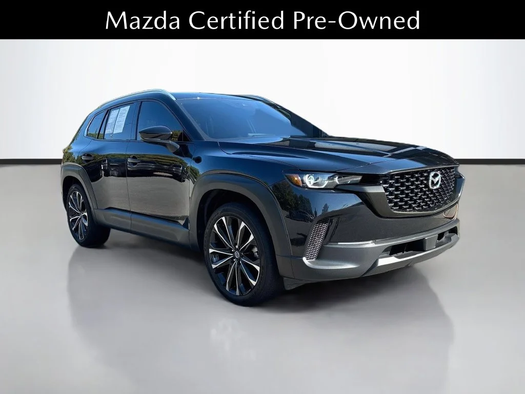 Certified Used 2024 Jet Black Mazda 2.5 S Premium Plus Package image 1
