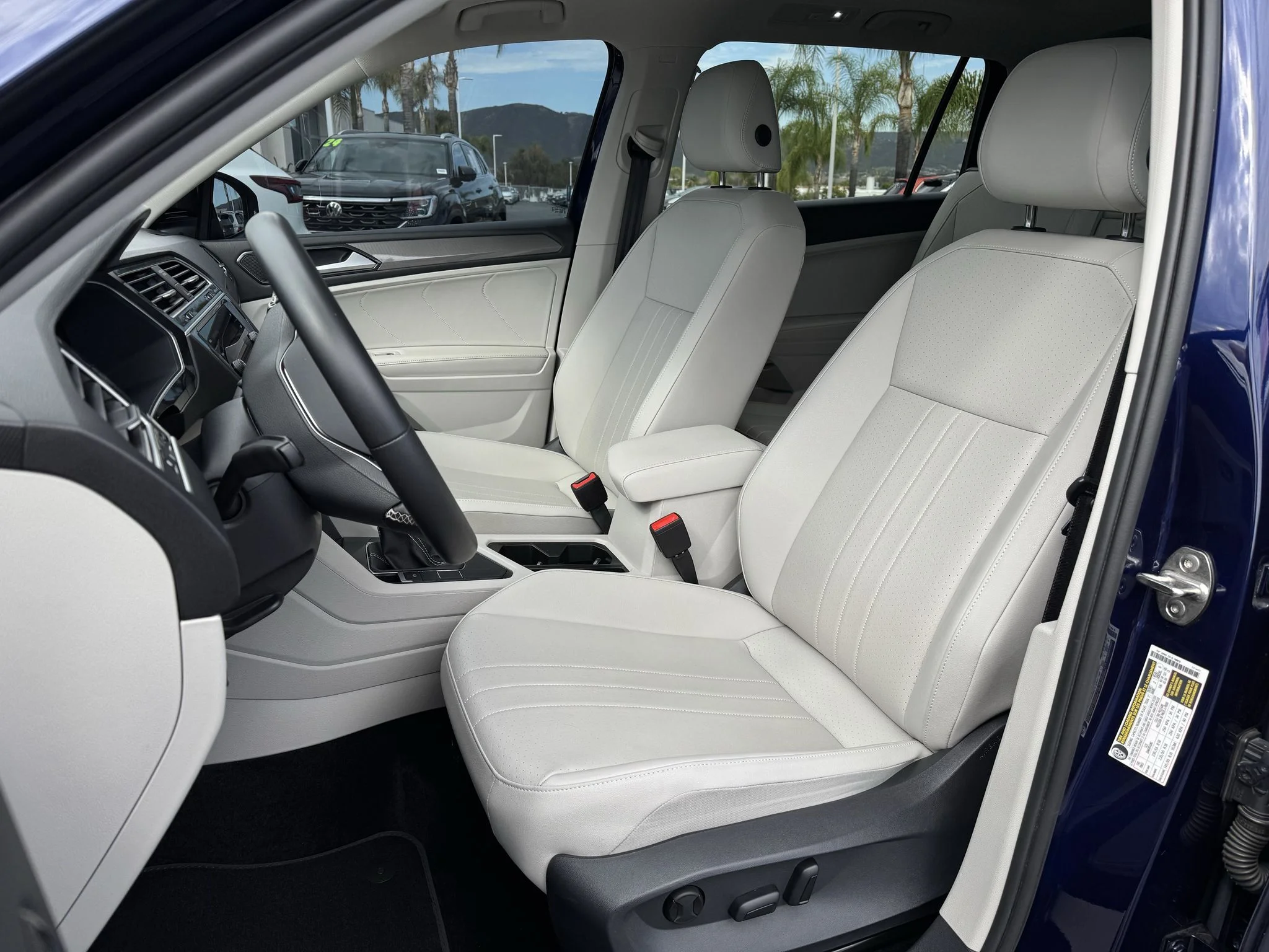 Used 2023 Atlantic Blue Metallic Volkswagen SE image 13