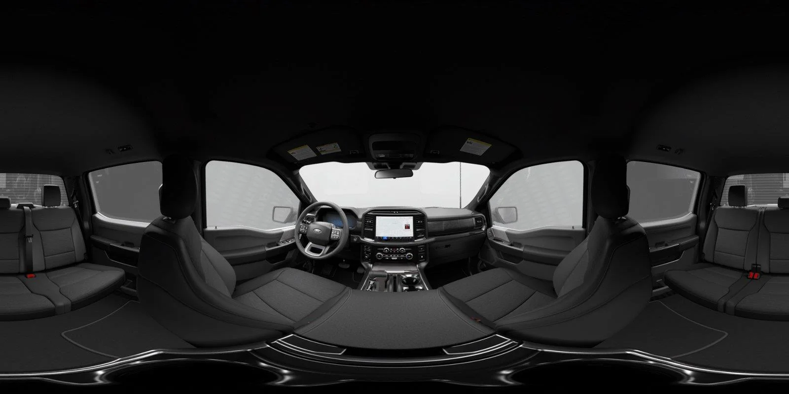 New 2026 Agate Black Metallic FORD XLT image 8