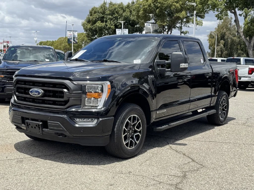 Certified Used 2023 Black Metallic Ford XLT image 3