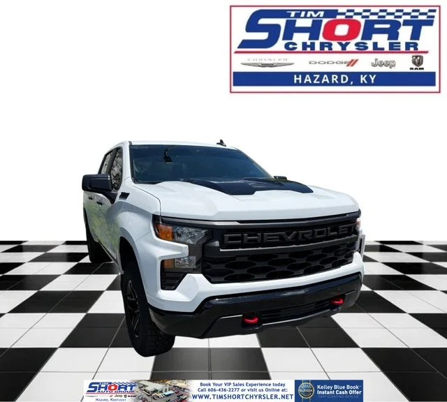 Used 2024 White Chevrolet Custom Trail Boss image 1