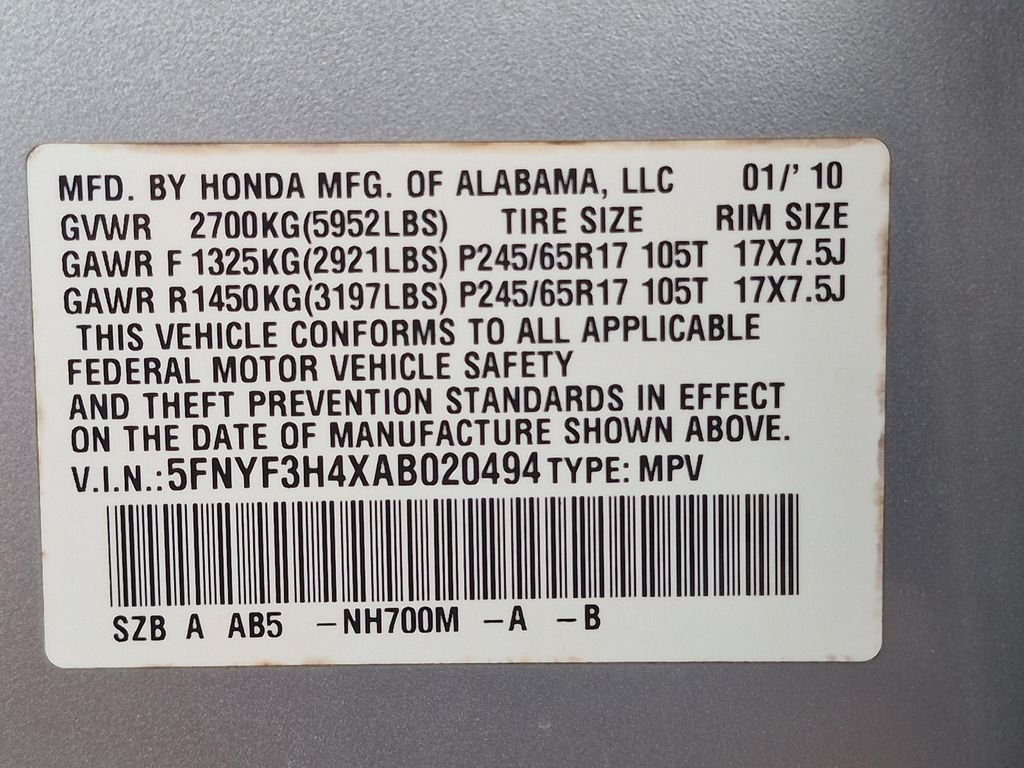 Used 2010 Silver Honda EX image 30