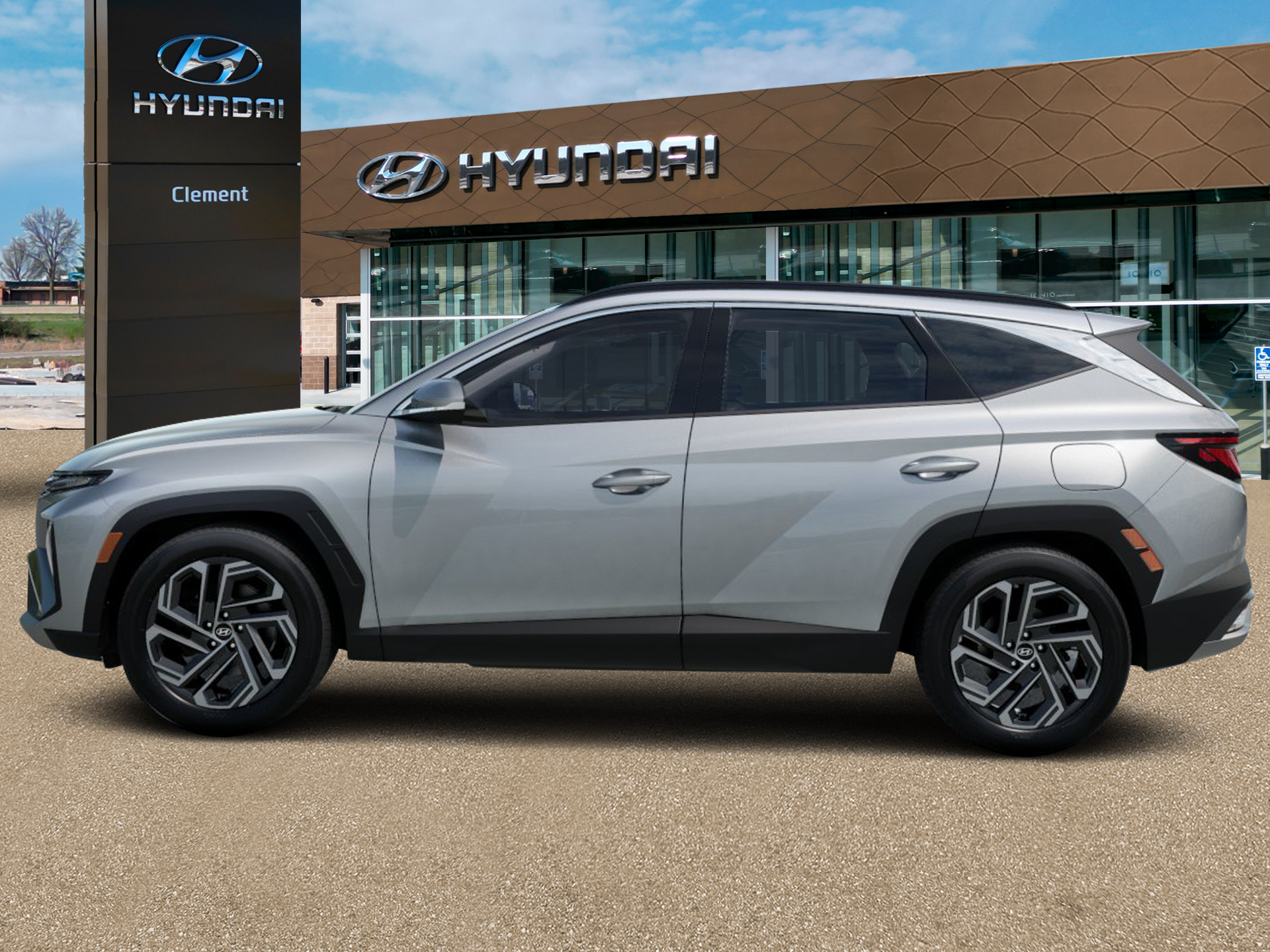 New 2026 Silver Hyundai SEL Plus AWD image 3