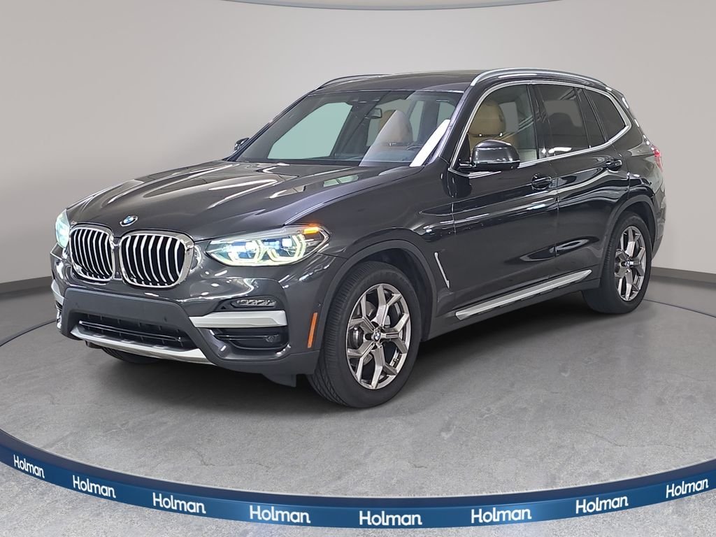 Certified Used 2021 Dark Graphite Metallic BMW xDrive30i image 1