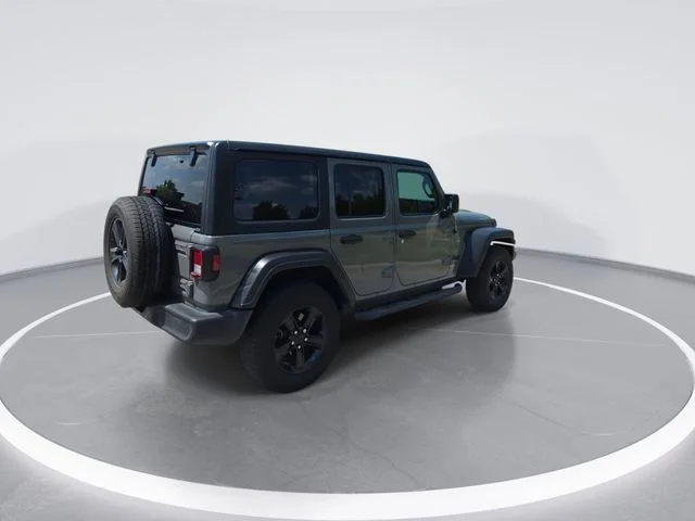 Used 2020 Gray Jeep Unlimited Sport Altitude image 8