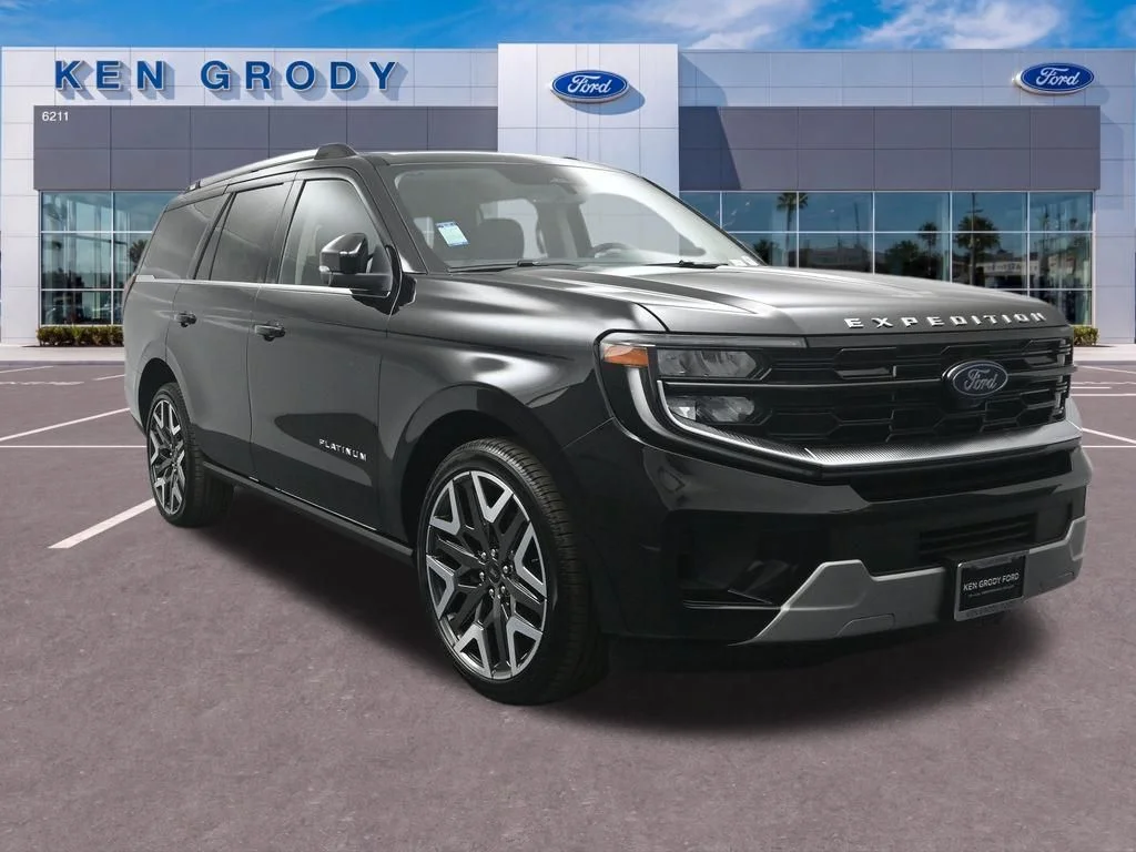 New 2026 Agate Black Metallic Ford Platinum image 1
