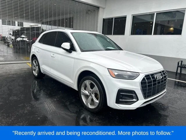 Used 2021 White Audi 45 Premium Plus image 1