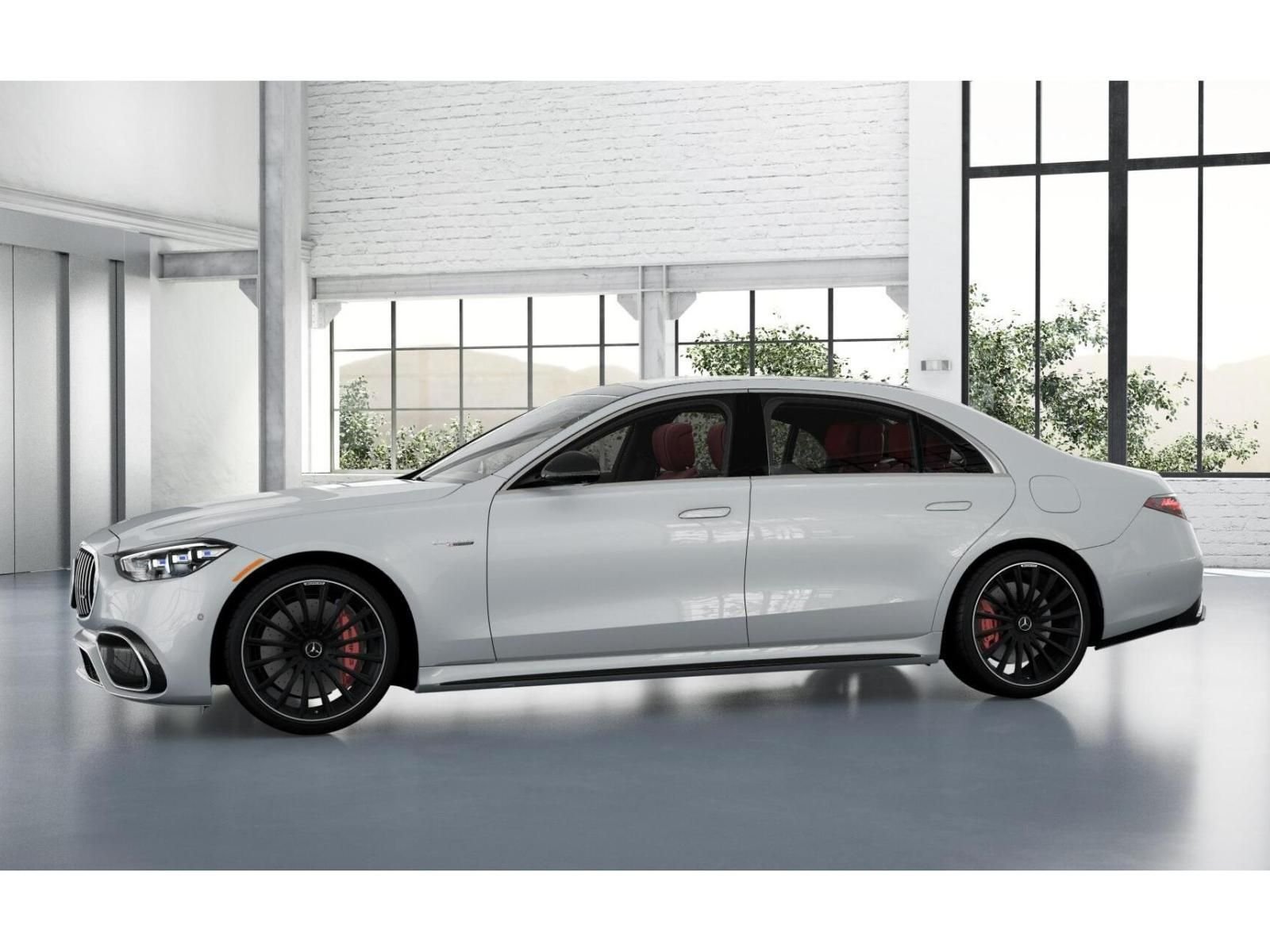 New 2026 MANUFAKTUR Moonlight White Metallic Mercedes-Benz S 63 E AMG® image 38